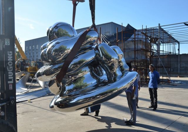 Зеркало из нержавеющей стали